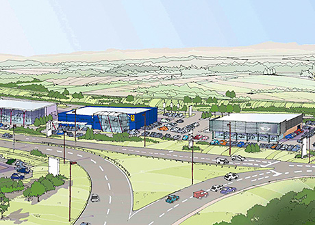 The land at the Inveralmond roundabout on the A9 dual carriageway is being offered by property consultant CKD Galbraith on behalf of Balformo Enterprises Ltd.