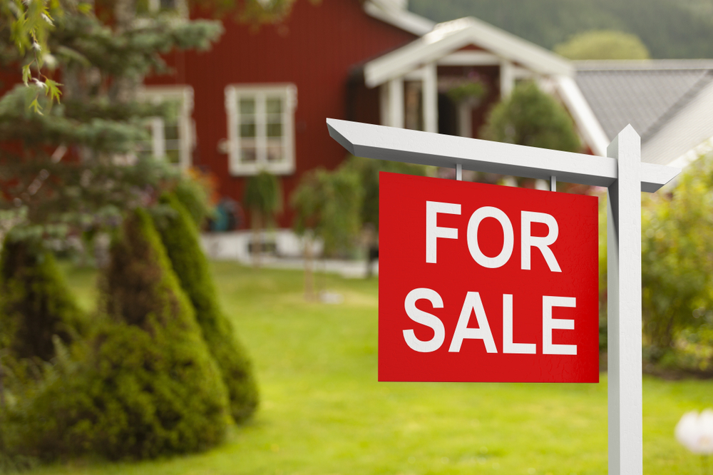 For sale house sign
