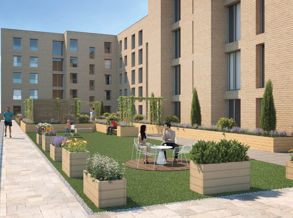 Milestone for Glasgow's City Garden Apartments project | Project Scotland