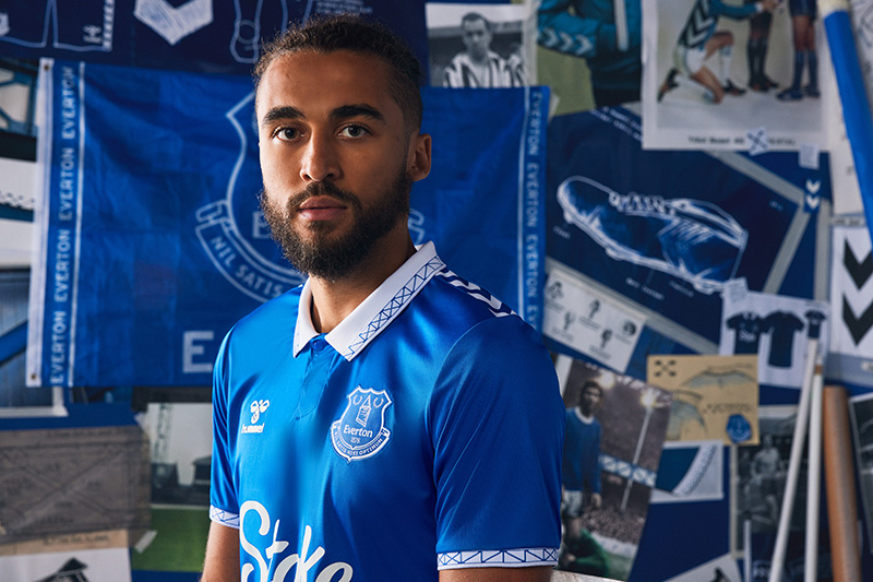 Everton launch 2021-22 home kit