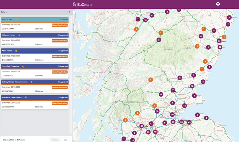 Scottish housebuilders embrace ‘unique’ new data tool | Project Scotland