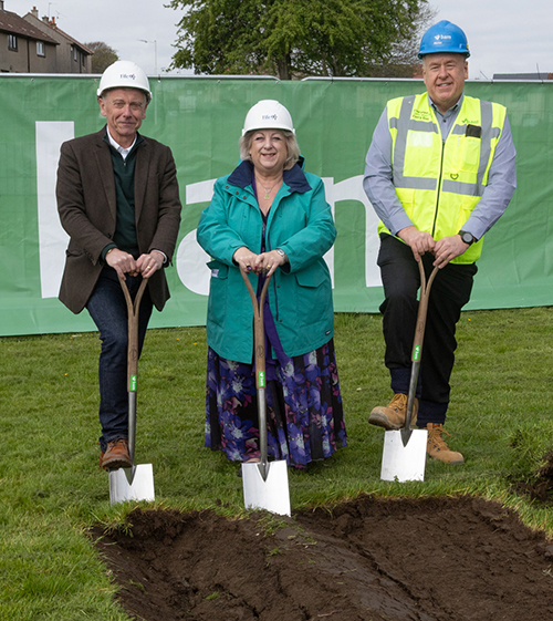 Templehall Community Hub construction work begins