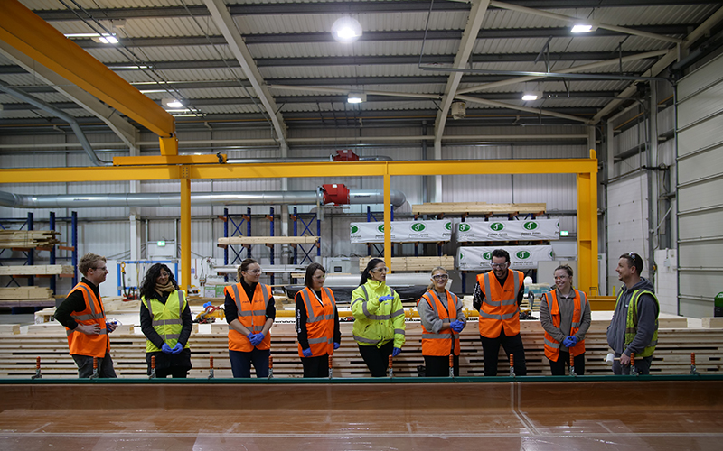 Built Environment - Smarter Transformation team with CLT press