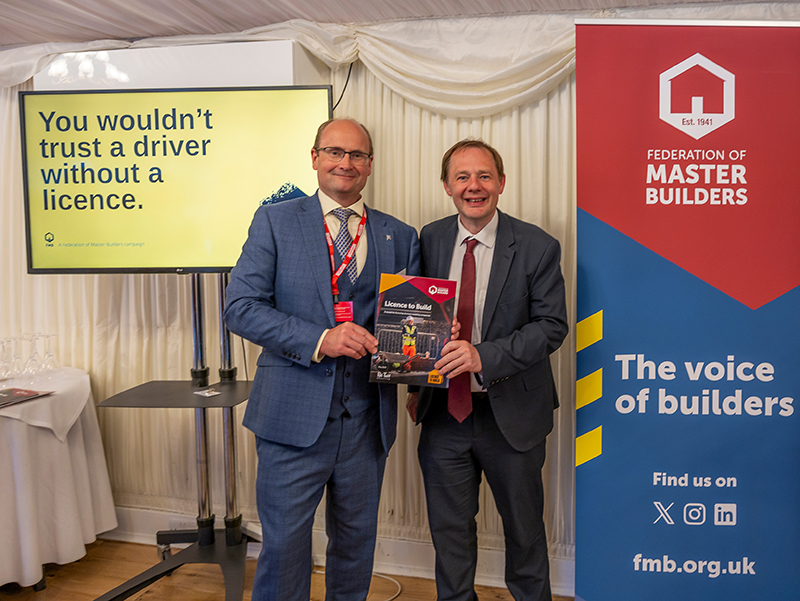Gordon Nelson and Richard Baker MP
