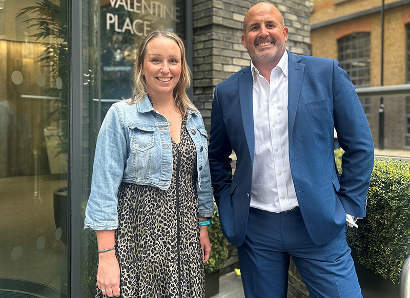Gemma Prior and Gary Wait