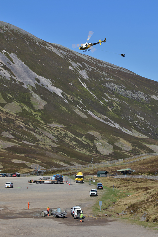 Skyhook helicopter