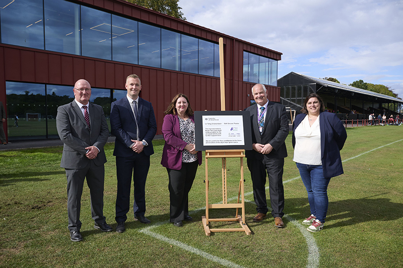 Opening ceremony at refurbished Bught Park in Inverness