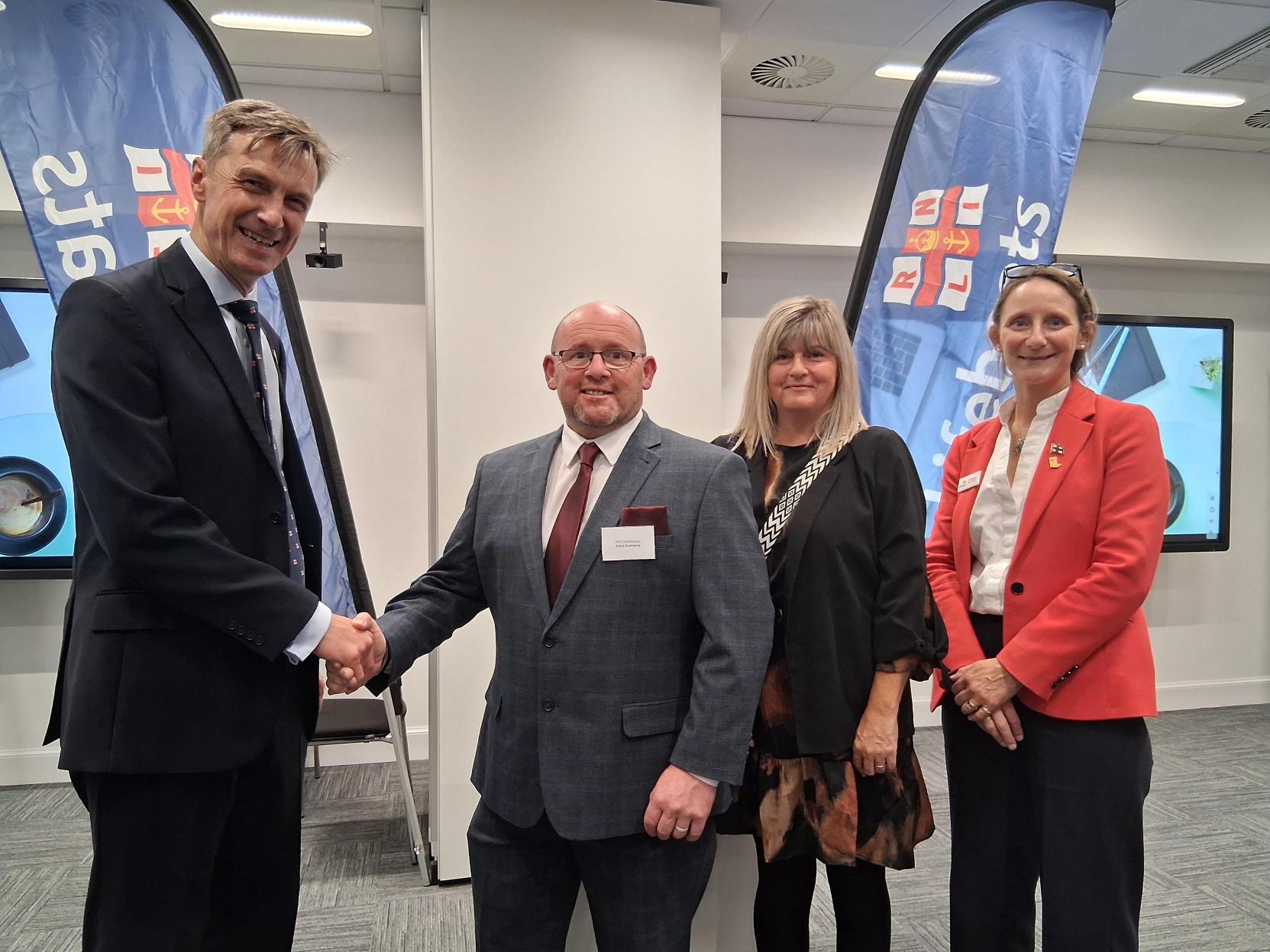RNLI reception