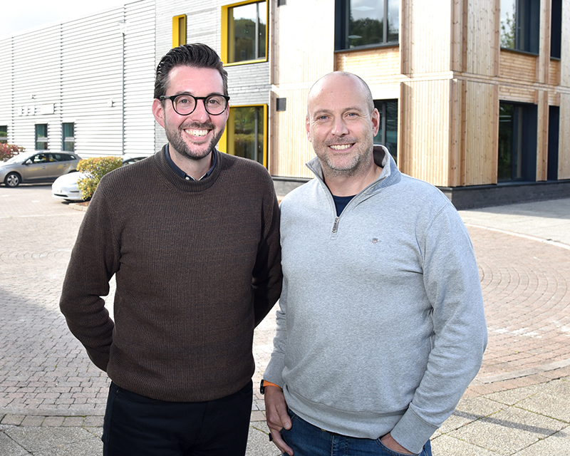 Gavin Johnston and Sam Hart