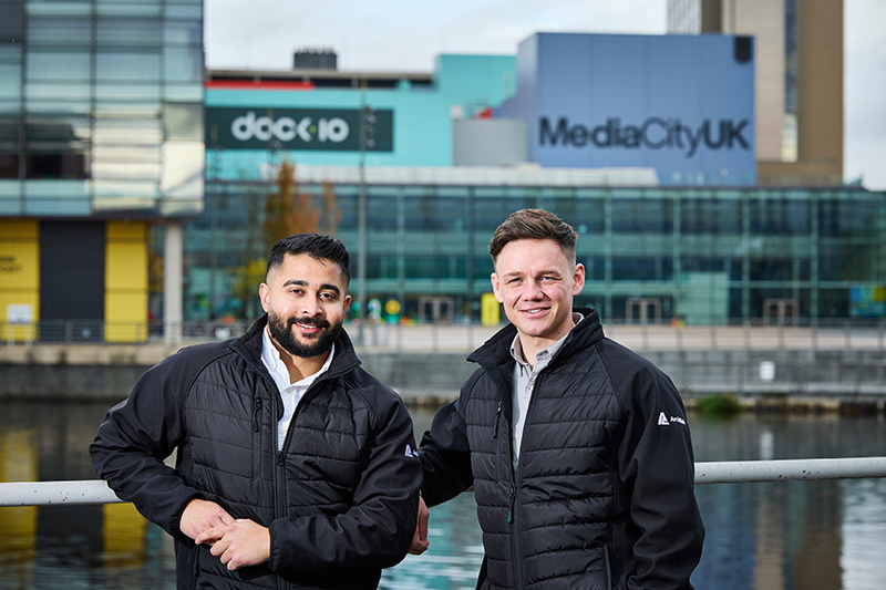 Archilink founders Shehan Hegur and Alistair Lea. Image credit: Mark Waugh