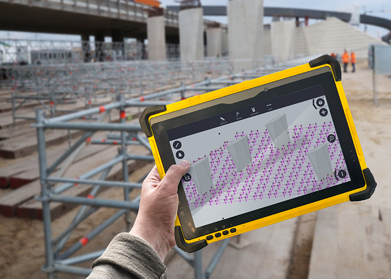 Digital scaffolding app