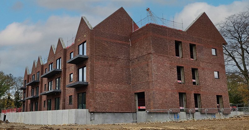 Buckinghamshire housebuilding homes under construction