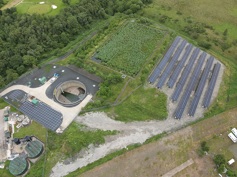 Solar scheme at WWTW