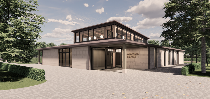 CGI of Allardice Centre