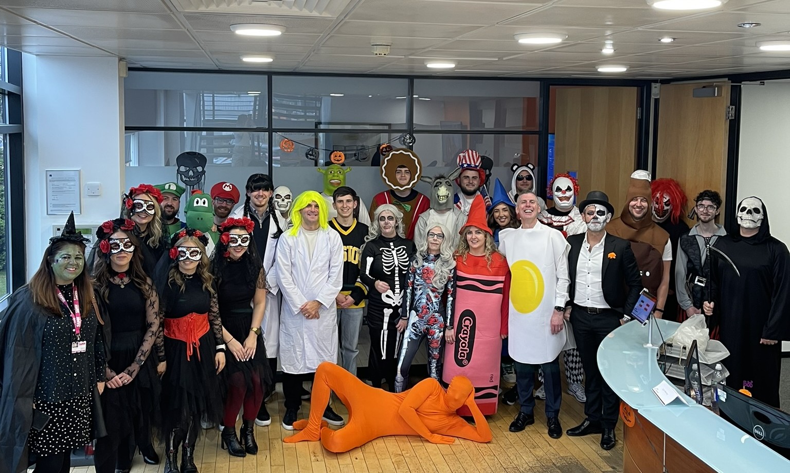 Clark Contracts Halloween fundraising event