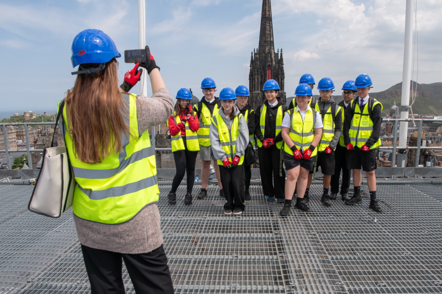 Youngsters get hands-on heritage experience at Edinburgh Castle