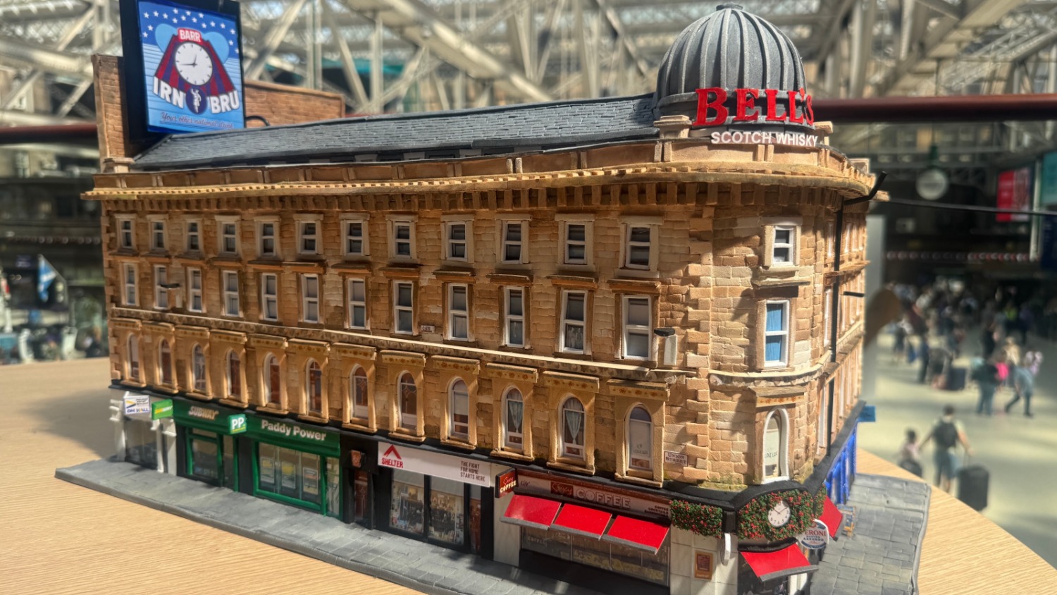 Model replica unveiled of historic Glasgow building destroyed in fire