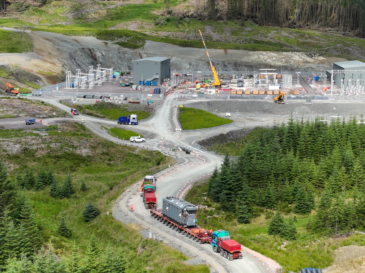 Key project components delivered from Poland to Argyll in coordinated operation