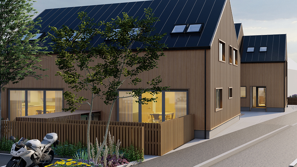 'World first' recycled glass innovation approved for Scottish housing development
