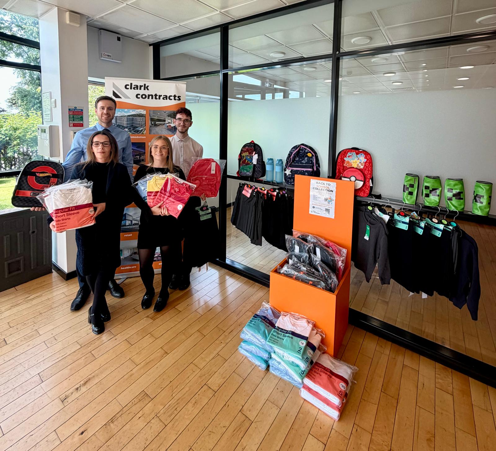 Clark Contracts supports local children with donation