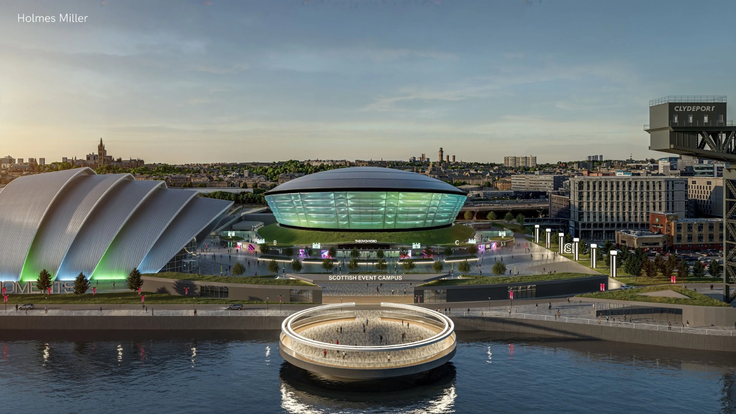 Plans unveiled to evolve Glasgow's SEC into 'future-facing' neighbourhood | Project Scotland